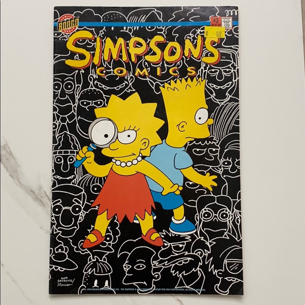 Bongo Comics ‘Simpsons Comics’, Issue 3, 1994